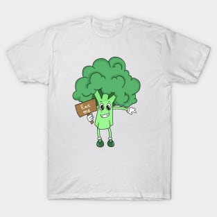 broccoli funny cute cartoon T-Shirt